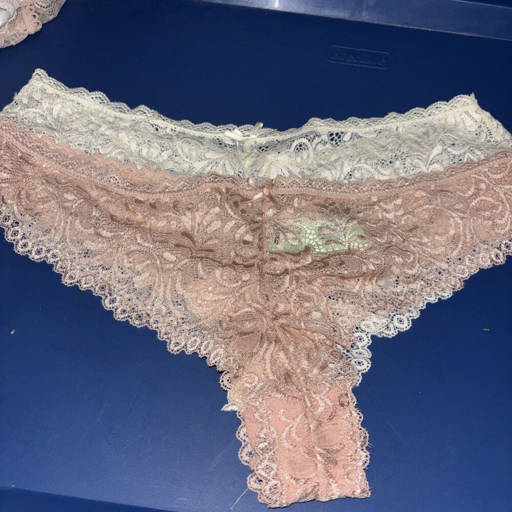 Honeydew Intimates Size Large Womens Assorted 2 Pack Lace Hipster Panties